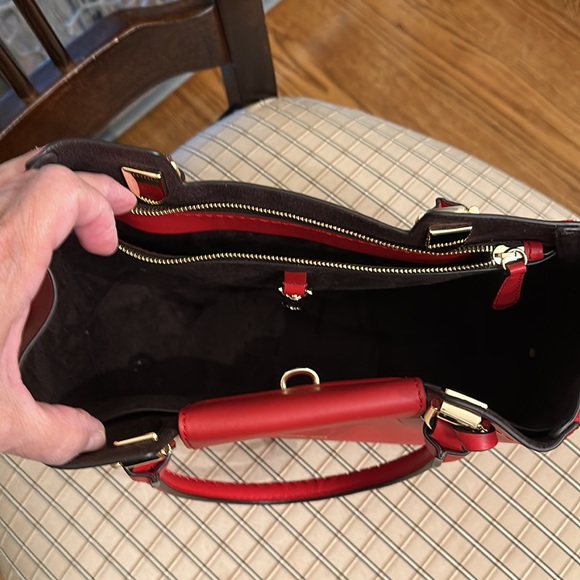 Michael Kors Blakely Bright Red messenger bag NWT - Picture 10 of 15